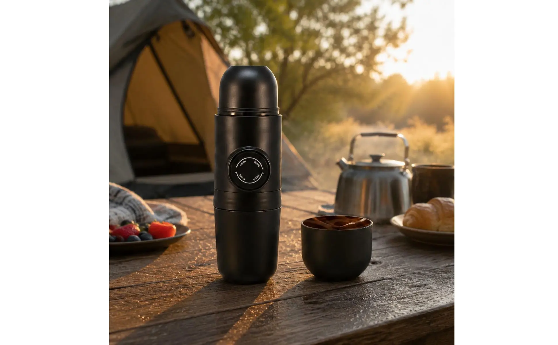 Manual Espresso Device Outdoor Friendly Portable Espresso Machine Hand Pump Coffee Machine Compact Manual Coffee Press