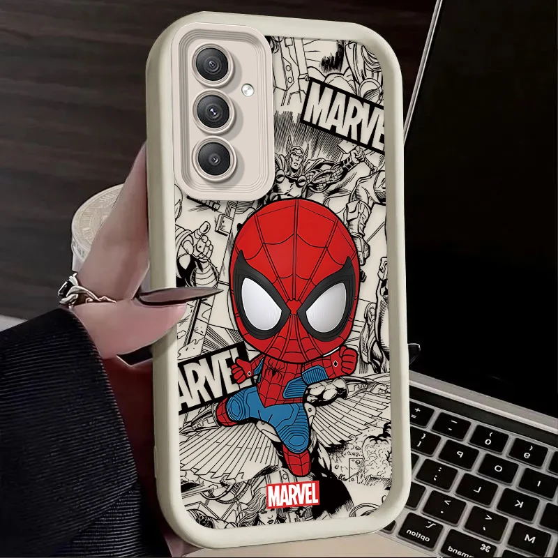 Marvel Groot Spiderman Handy hülle für Samsung Galaxy S24 S23 S22 S21 Ultra Plus Fe A54 A34 A14 A73 A53 A33 Weiche Silikon hülle