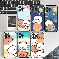 BUBU DUDU Cartoon Phone Case Silicone Soft for iphone 16 15 14 13 12 11 Pro Mini XS MAX Plus X Cover