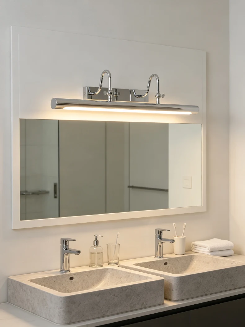 Minimalist Industrial Bathroom Mirror Headlight Wall Lamps