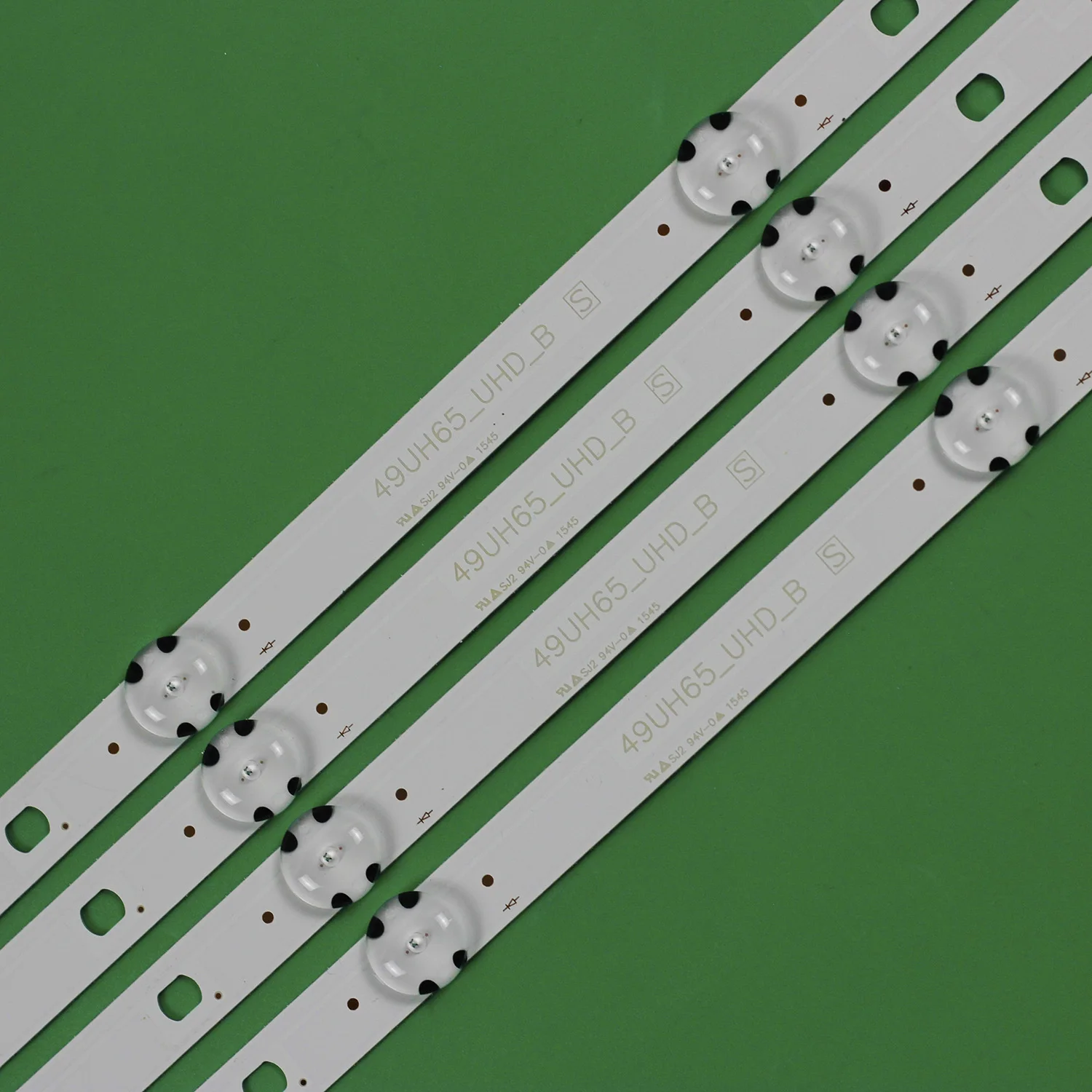 新しい 8 ピース/セット LED バックライトストリップ 49UH652V 49UH650V 49UH65_UHD_B A SSC_49inch_UHD_A B EAV63452401 HC490DGN-ABRC1-214X 用