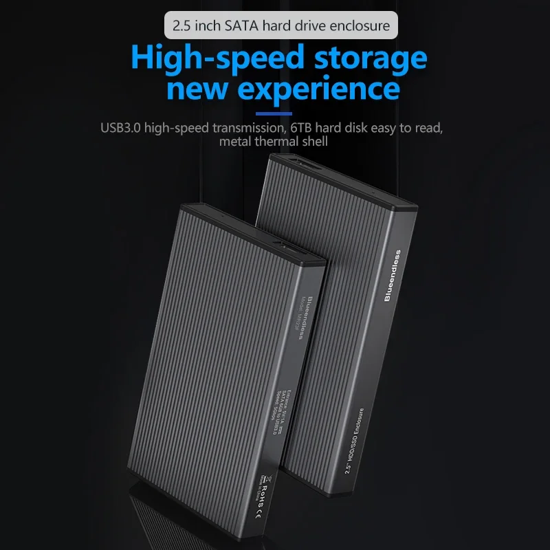 

Blueendless HD 2.5 Usb 3.0 HDD Case Hard Disks HD Externo 3.0 for PC Accessories Laptop External Hard Drive