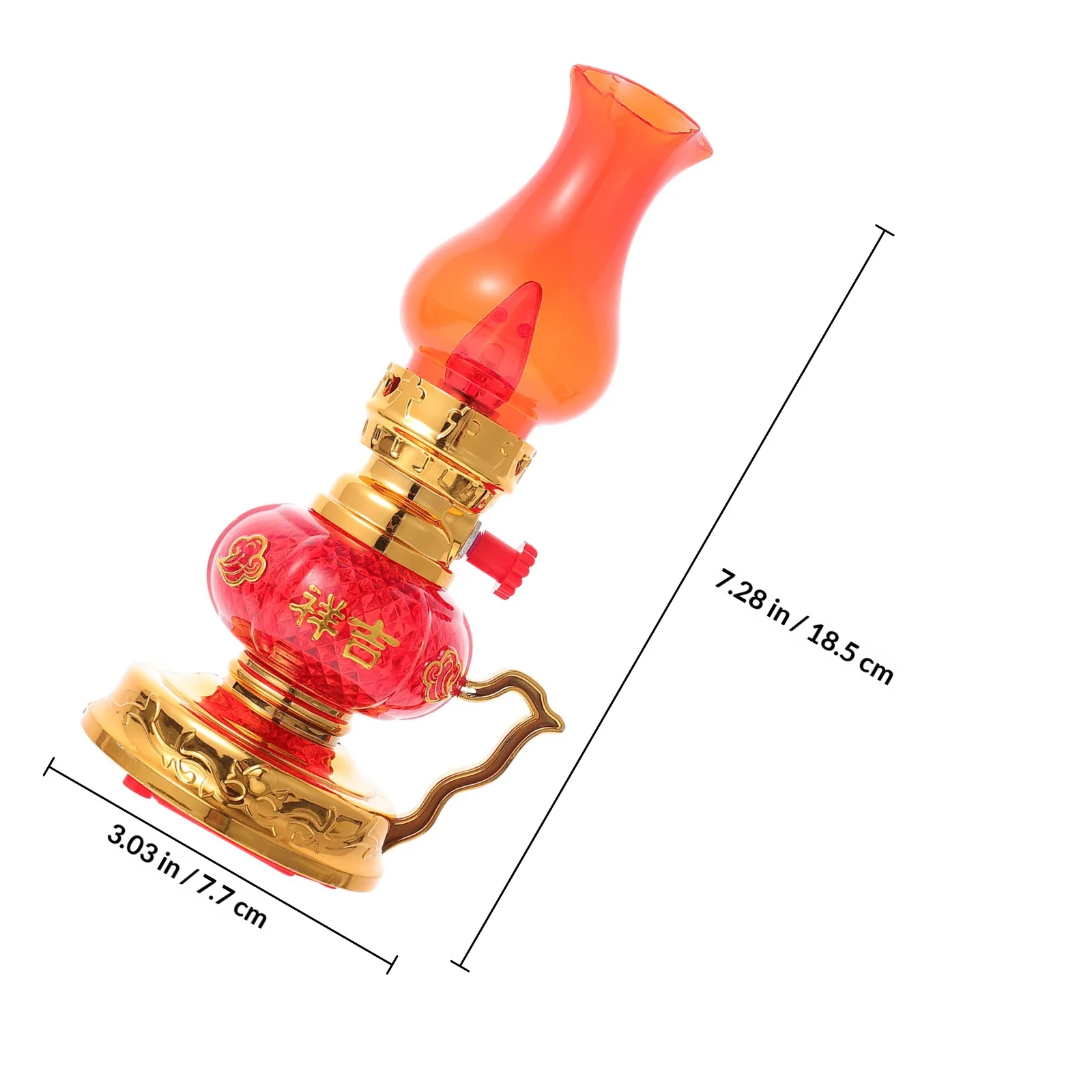 1pc Charging Electric Lamp Exquisite Religious Light For Home Temple Decor Desktop Use Buddha Table