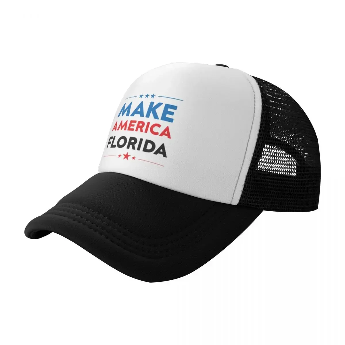 New Make America Florida Desantis Adult Mesh Baseball Cap For Men Beach Peaked Caps Spring Summer Dat hats