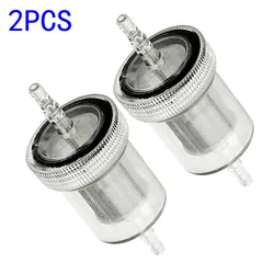 2pcs 4mm Diesel In-Line Fuel Filter Kit Gas Filter For Webasto Eberspacher Air Heater Diesel Set Car Accessories