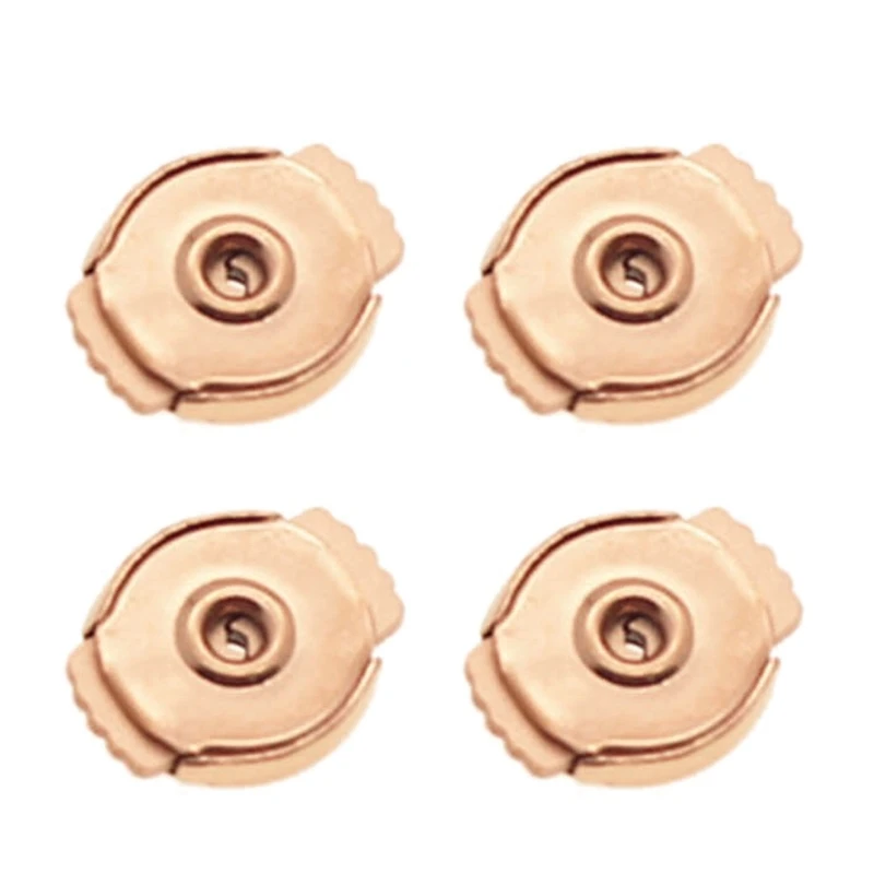 Secure and Portable Earplug Attachment Practical Post Connector with Locking System Earring Backs for Droopy Ear Studs