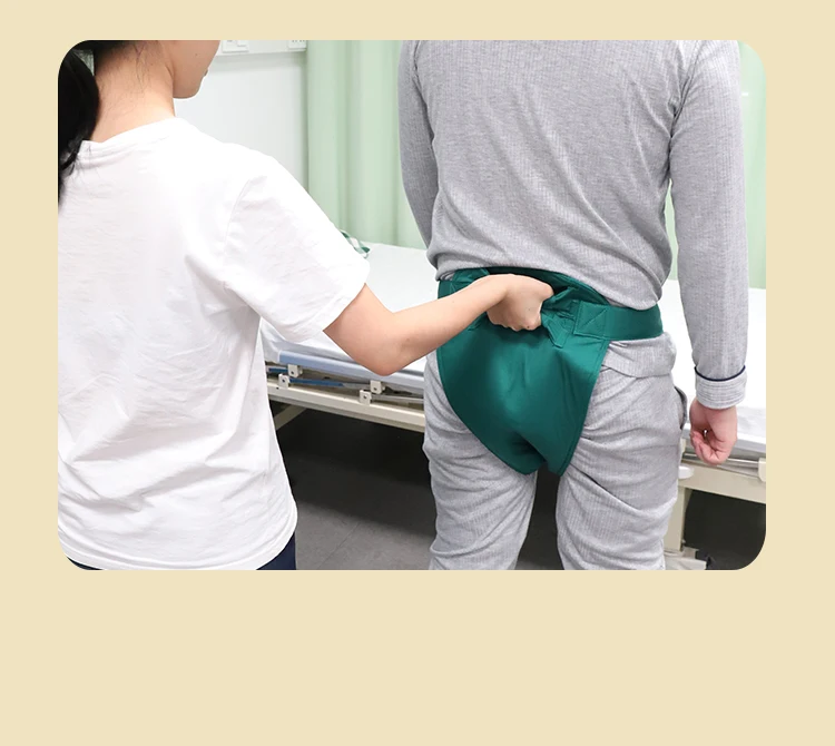 Walker Hosen Shift Gürtel Walker Kleinkind Gürtel Taille Einstellbare Doppel-pull Sicherheit Anti-fallen Ring Ältere Rehabilitation Unterstützung – Detail 10