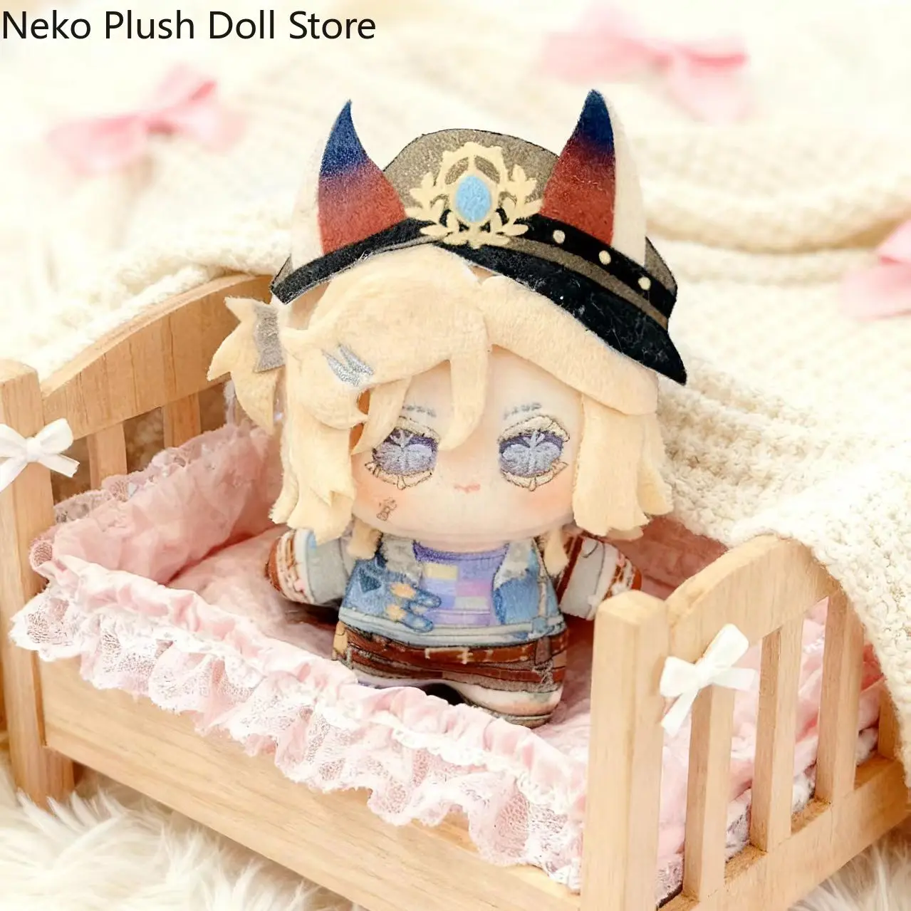 

Identity V Lanternist Amanda Gaddis Anime Plush Doll Body Dress Up Clothes Plushies Stuffed Toys Figures 10cm Student Gift