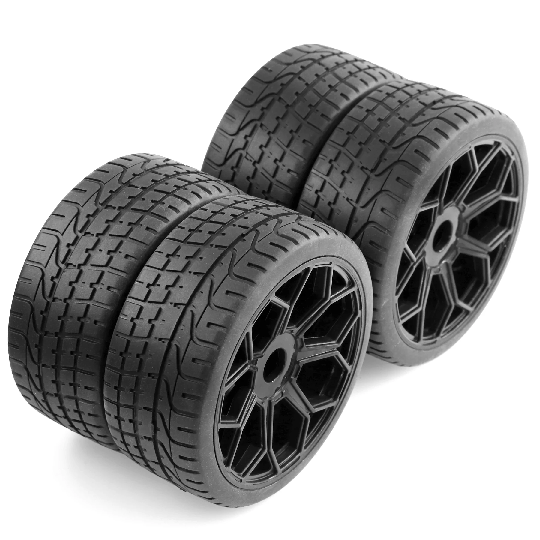 

4 шт. 2,9 дюйма RC шины с сотовыми колесами диаметром 3,94 дюйма, подходят для Arrma Felony Infraction 6S BLX Typhon 3S 6S MEGA550 Limitless Roller