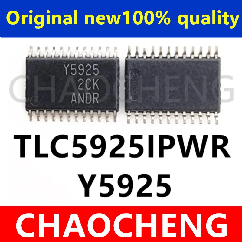 (2-5pcs)100% New original TLC5925IPWR TLC5925IPW Y5925 TSSOP24  Chipset