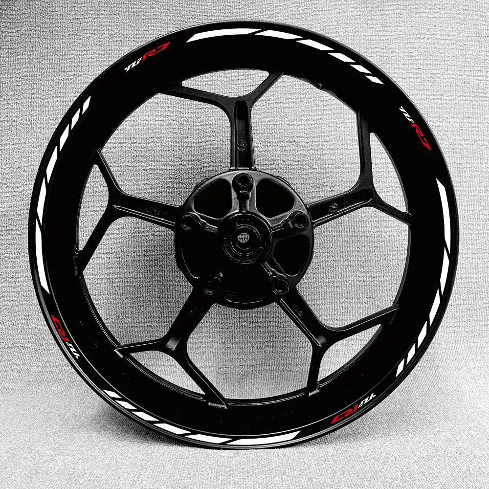 

17" Rim Stripes Wheel Decals Tape Stickers For YAMAHA YZF R6 YZF-R6 1999-2021 New waterproof sunscreen