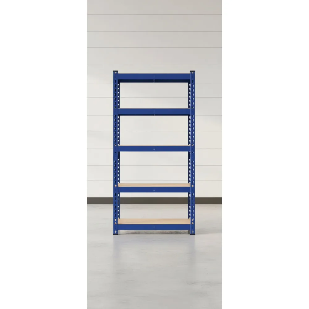 

5-Tier Heavy Duty Metal Storage Shelves Adjustable Utility Rack for Garage Warehouse Pantry Closet Organization