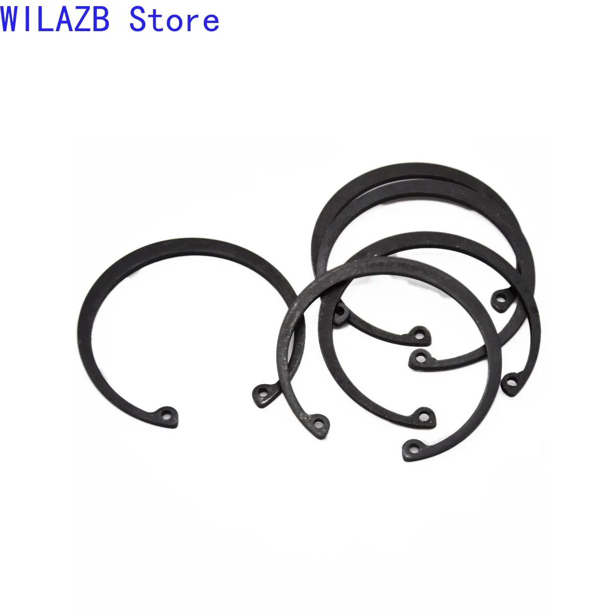 Circlip GB893 M8~M50 C Clips Snap Retaining Ring For Hole Black 65 Manganese Steel Washer Internal Retaining Ring Shaft CircliP