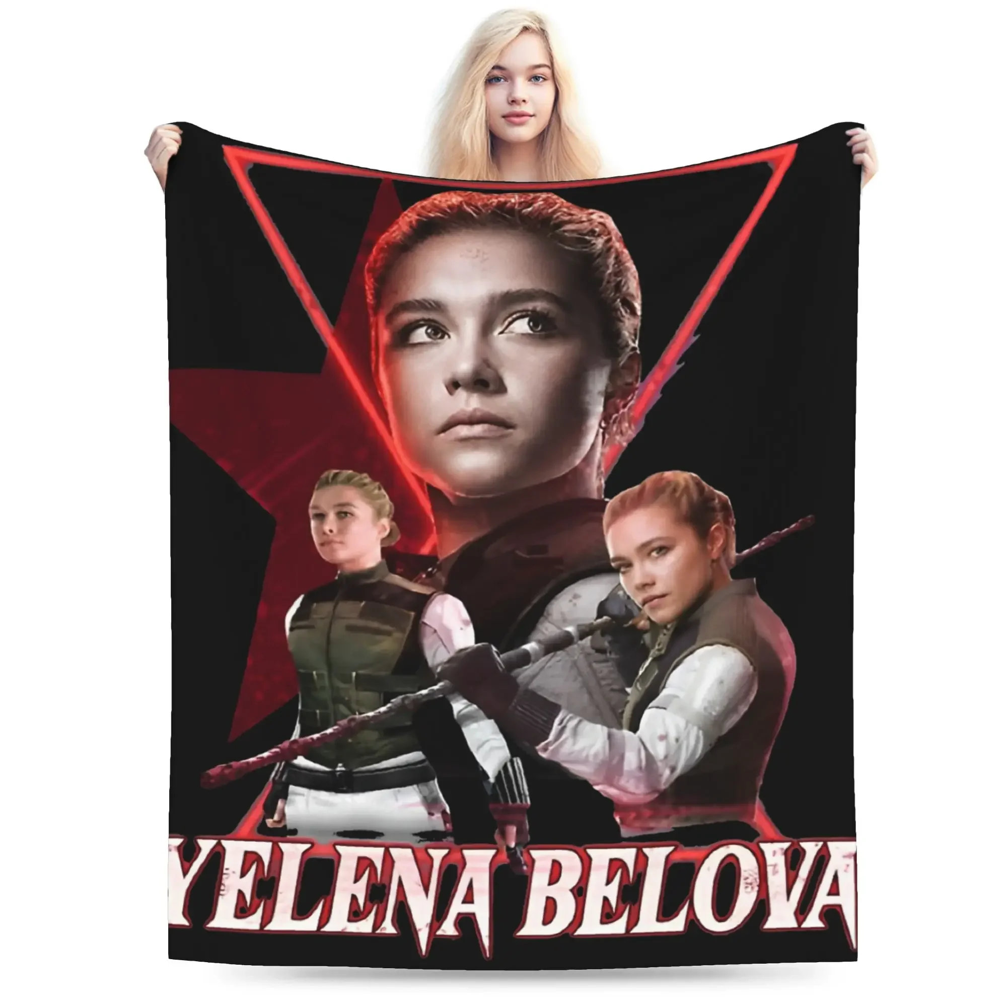 

Новое одеяло Yelena Belova Thunderbolts, ультрамягкое фланнелевое комфортное одеяло для дивана, кровати, домашнего декора, можно стирать в машине
