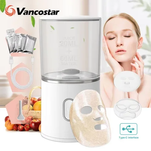 Imagen 1 del producto Máquina para hacer mascarillas faciales, tratamiento Facial, bricolaje, fruta automática, colágeno vegetal Natural, uso doméstico, salón de belleza, SPA, dispositivo de belleza