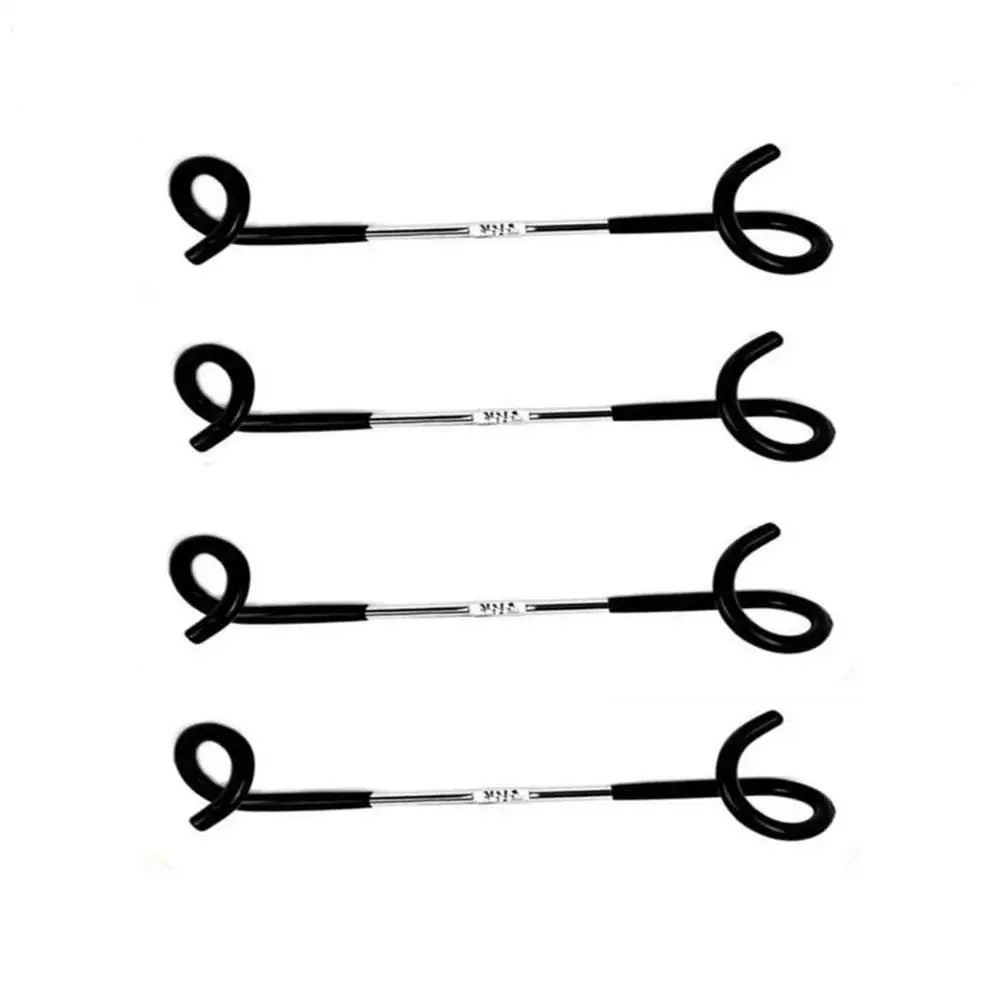 

2 Pcs Outdoor Camp Hook Multi-Purpose Tent Light Hook Gas Lamp Hook Steam Light Hook (Black)