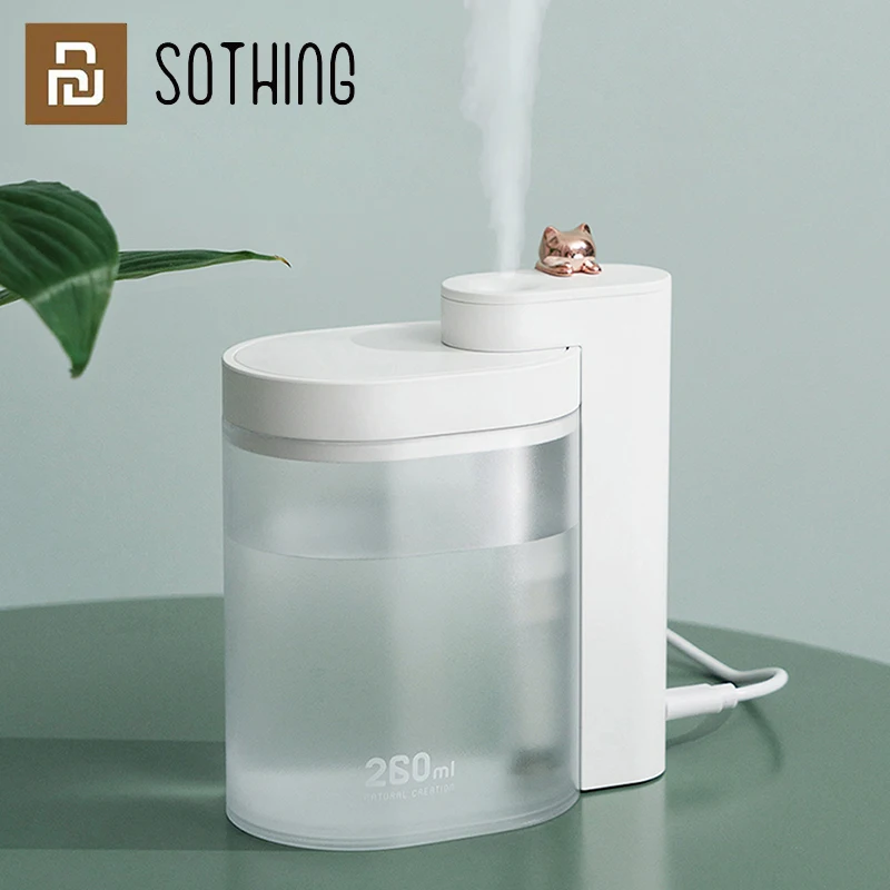 Youpin Sothing Air Humidifier 260ML Mist Maker Fragrance Diffuser Ultrasonic USB Mini Aromatherapy For Home Desktop Humidifiers