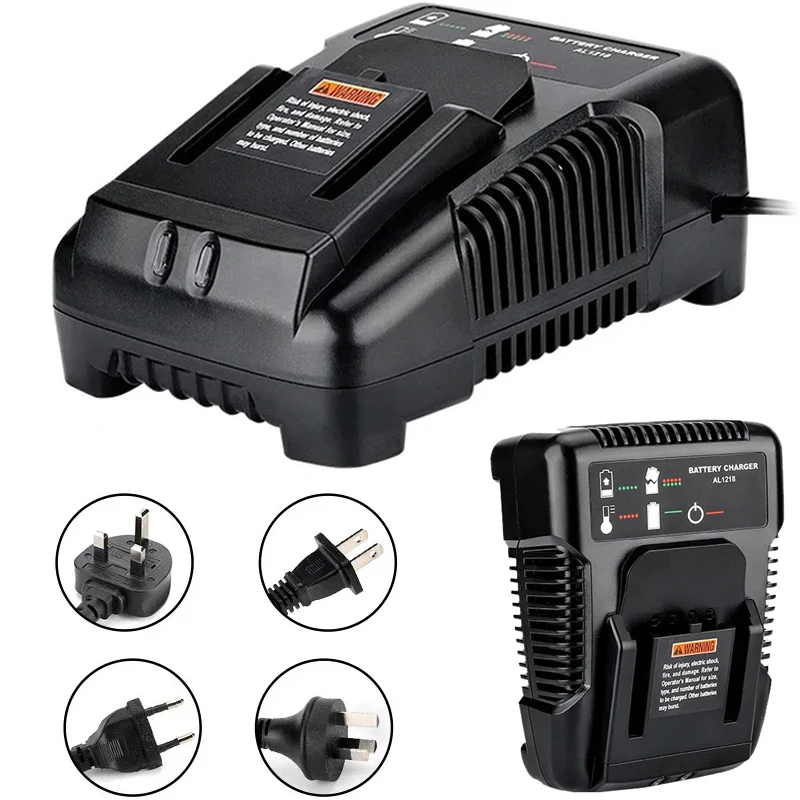 2A Fast Charger For RIDGID AEG 14.4V 18V Li-Ion Battery Power Tool Battery Charging Portable Lithium Battery Charger