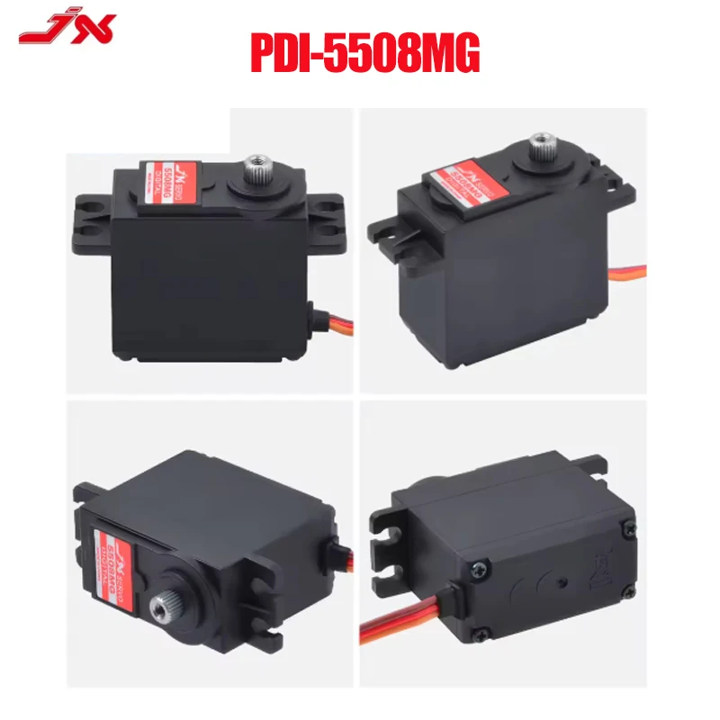 JX Servo PDI-5508MG 55.6g 8.2kg Coreless Metal Gear Digital Servo For Helicopter RC Car Truck Buggy Robot Arm Boat