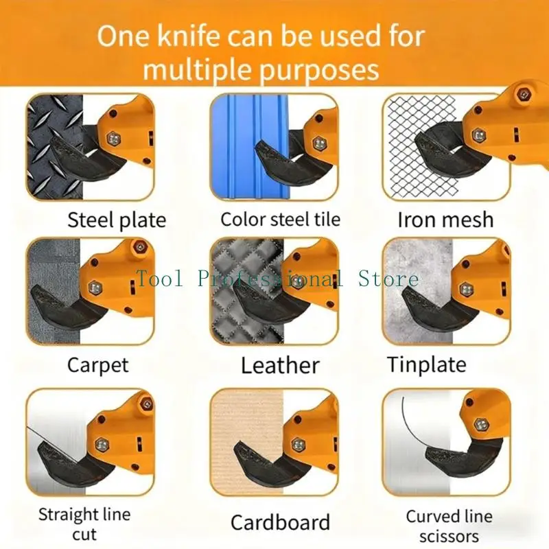 

57QF резак для листового металла, насадка для сверла, электрические сверлильные ножницы, насадка для мастерской, аксессуары для