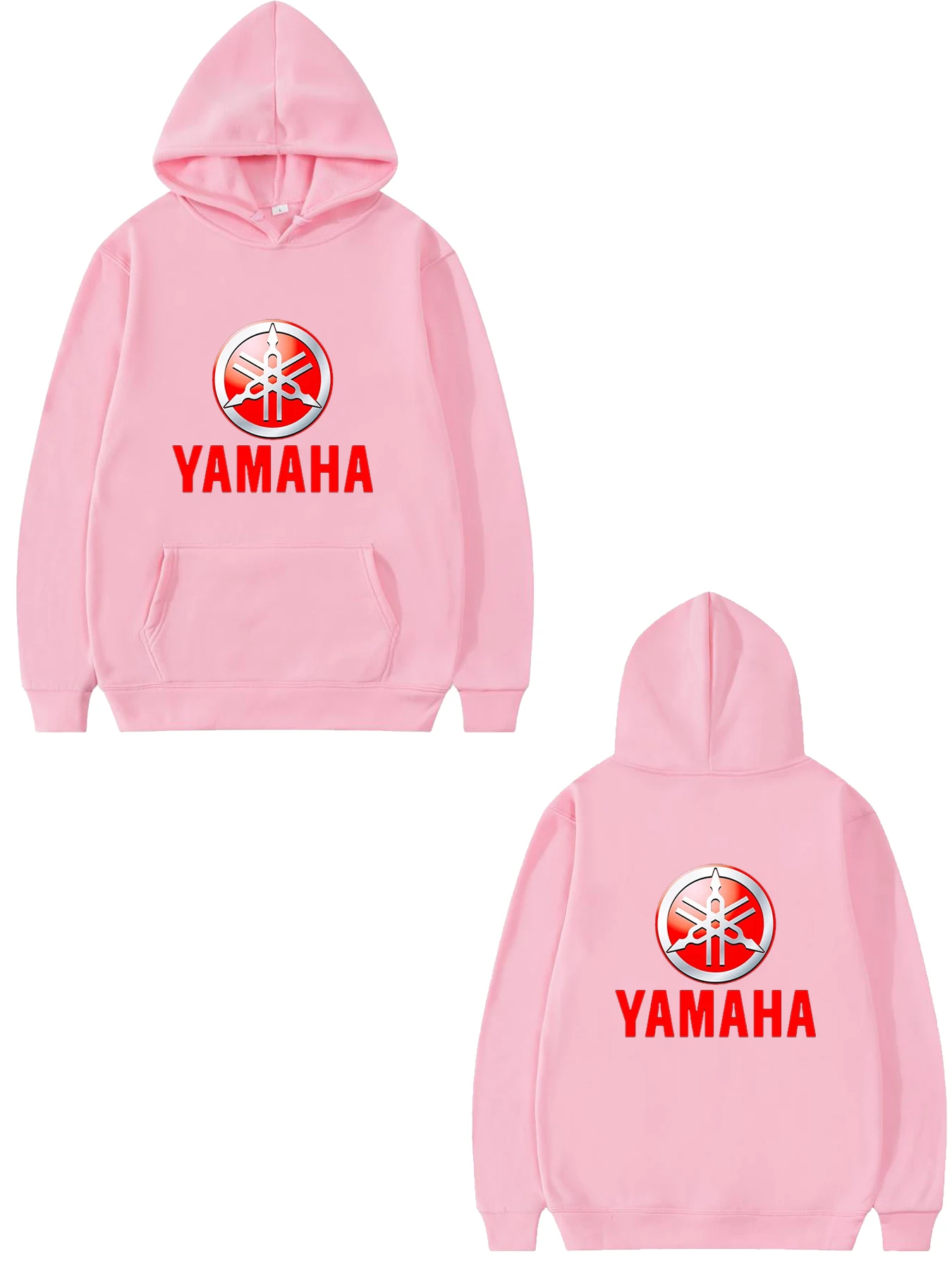 New Yamaha Lightweight Hoodie Autumn and Winter Printed Men's Long Sleeve Sweater Comfortable Casual Couples Same Style