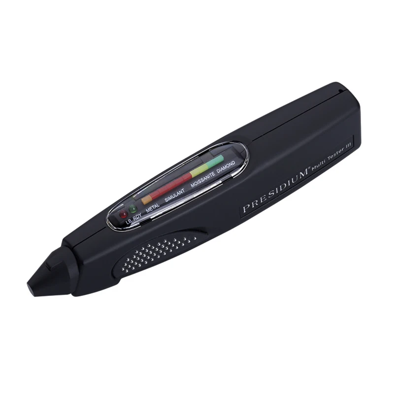 Presidium Diamond Tester Multi Tester III Portable Metal Simulants Testing Pen Colorless Diamonds and Moissanites Identifier