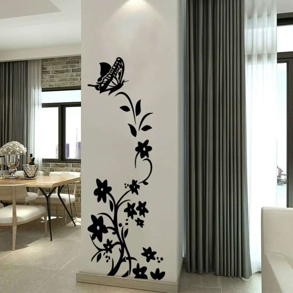 Creative Butterfly Refrigerator Sticker Home Decoration Kitchen Mural DIY Wall Stickers Party Sticker Kids Room Wallpaper