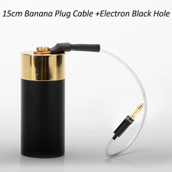 HiFi Audio Cable Ground Loop Noise Isolator GND Electron Black Hole Eliminate Static Electricity Power Purifier Electronic