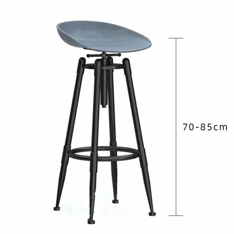 Minimalist Portable Bar Stool Modern Nordic Wood High Tripod Chair Comfortable European Taburetes Para Barra De Cocina Furniture