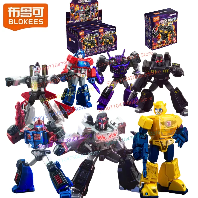 

BLOKEES Building Blocks Transformers Wave 4 Megatron Optimus Prime, Tarn Assembly Model Deformation Robot Toy Gift Collection