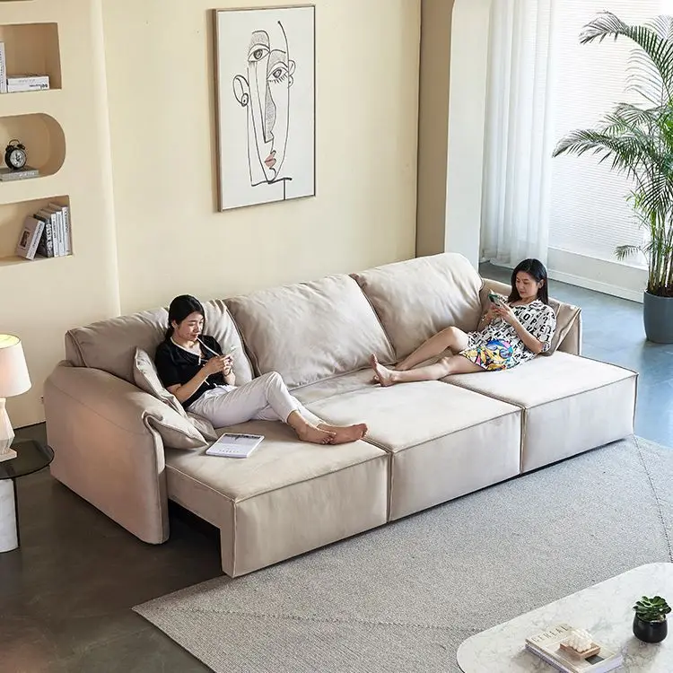 

Customizable Modern Italian Minimalist Electric Function Sofa
