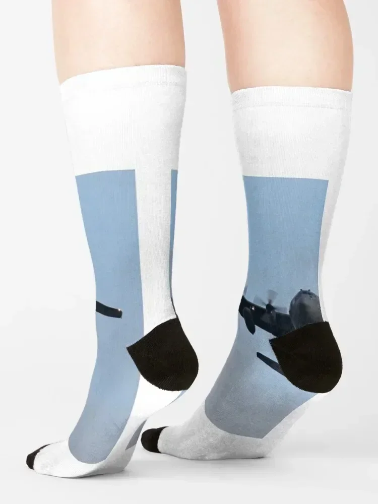 C-130 Calcetines Hercules calcetines térmicos de invierno de anime para mujer y hombre