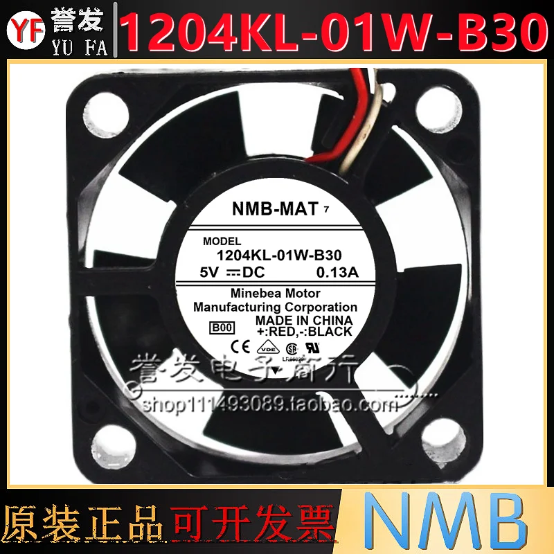 新品オリジナル 1204KL-01W-B39 5V 0.13A 3010 30x30x10mm 冷却ファン ラジエーター