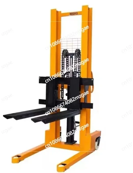 Hot Sale China Mini Pallet Stacker Manual Hydraulic Lifting Stacker Forklift Manual Lifting Stacker