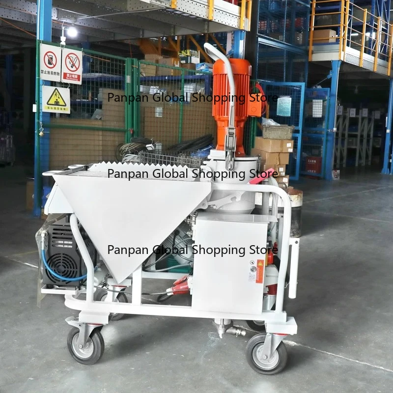 

automatic construction machinery core mortar plastering machine gypsum spraying machine