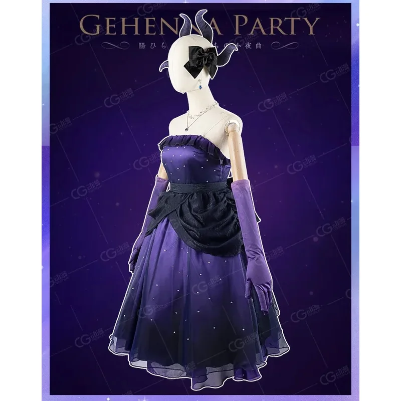 FC6เกมสีฟ้าArchive Sorasaki Hinaคอสเพลย์เครื่องแต่งกายชุดVarianรองเท้าบทบาทเล่นชุดฮาโลวีนCarnival Party Christmas @ FC8!