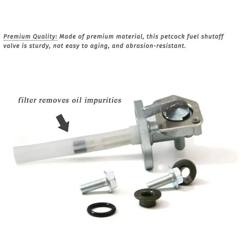 Para honda xr50r xr70r xr80r xr100r válvula de combustível petpeniano tanque gás interruptor desligado