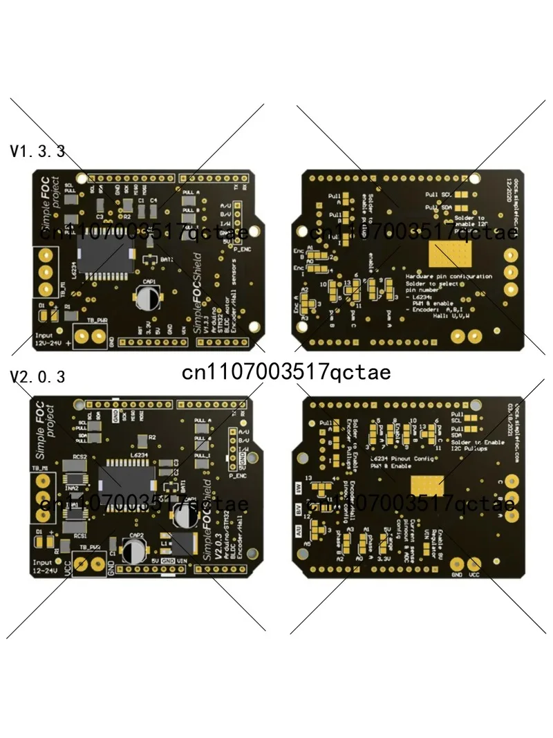 Brushless Motor Servo Control Development Board BLDC Driver for Robotics DIY