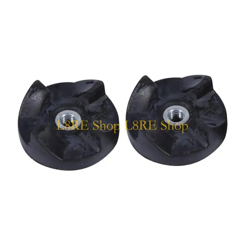 L8RE 2 Base Gears+2 Rubber Gear Mixer Replacement Part Plastic Base Gear for MB 250W