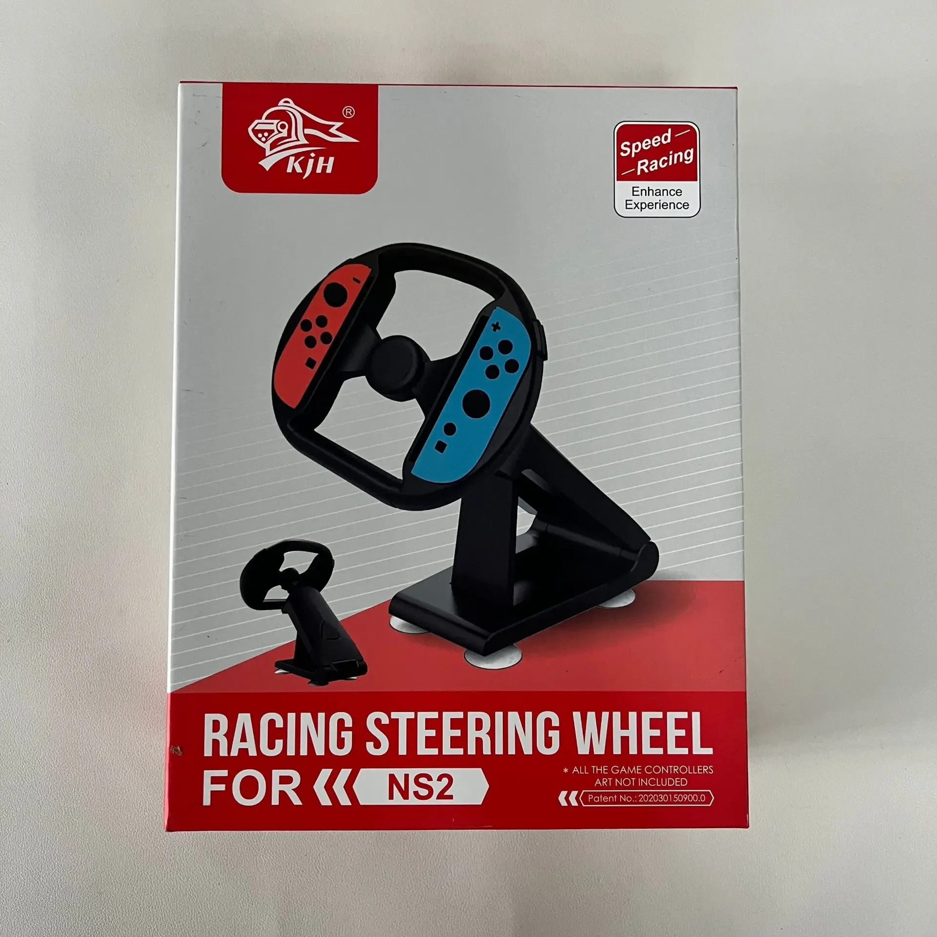 Nintendo Switch 2 레이싱 게임 NS 액세서리 용 4 개의 흡입 컵이있는 새로운 스티어링 휠 부품 구성 요소 컨트롤러 부착물