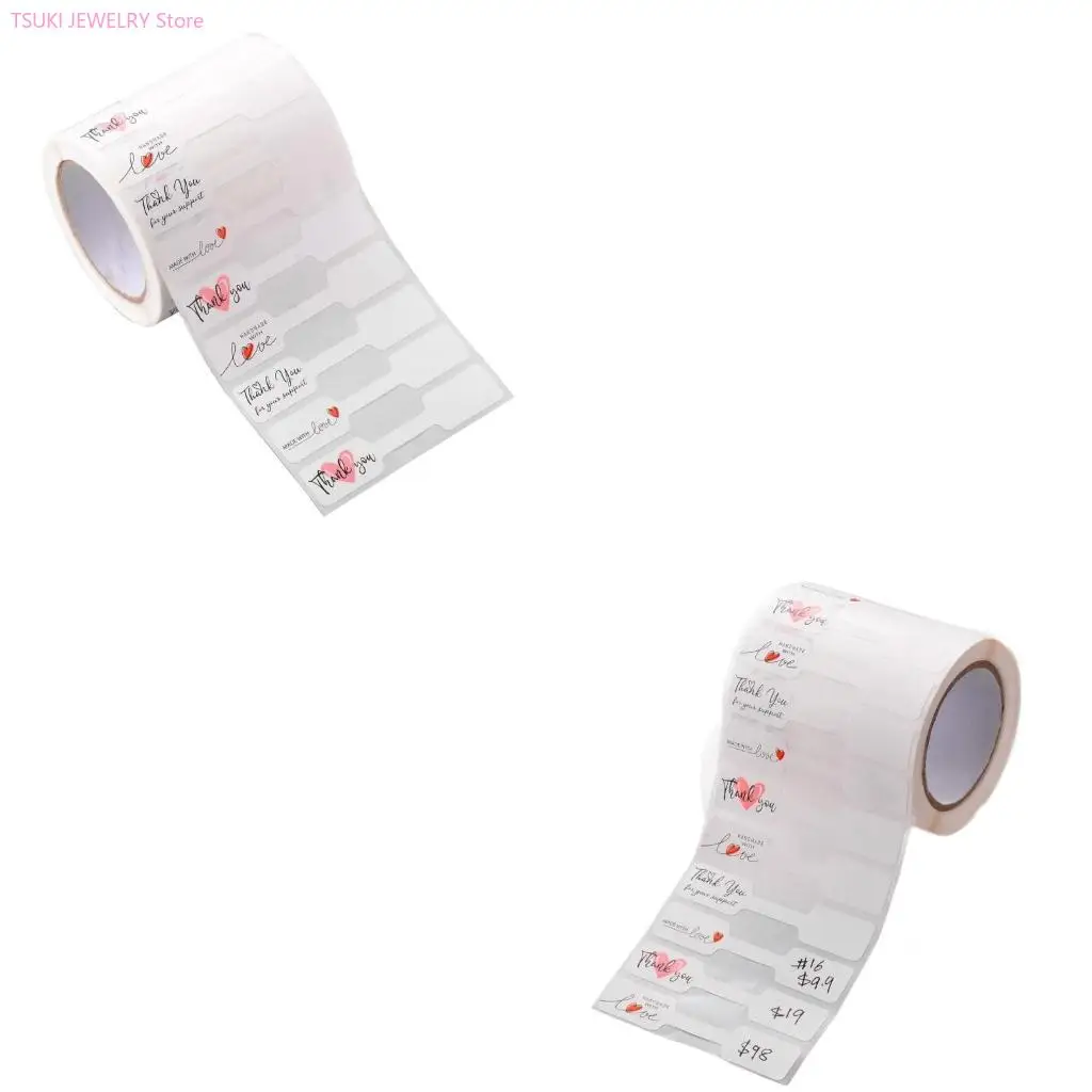 

62KE 500 шт. наклейки для ювелирных изделий с точной ценой и отображением созданных наклеек для ювелиров, энтузиастов ремесла и