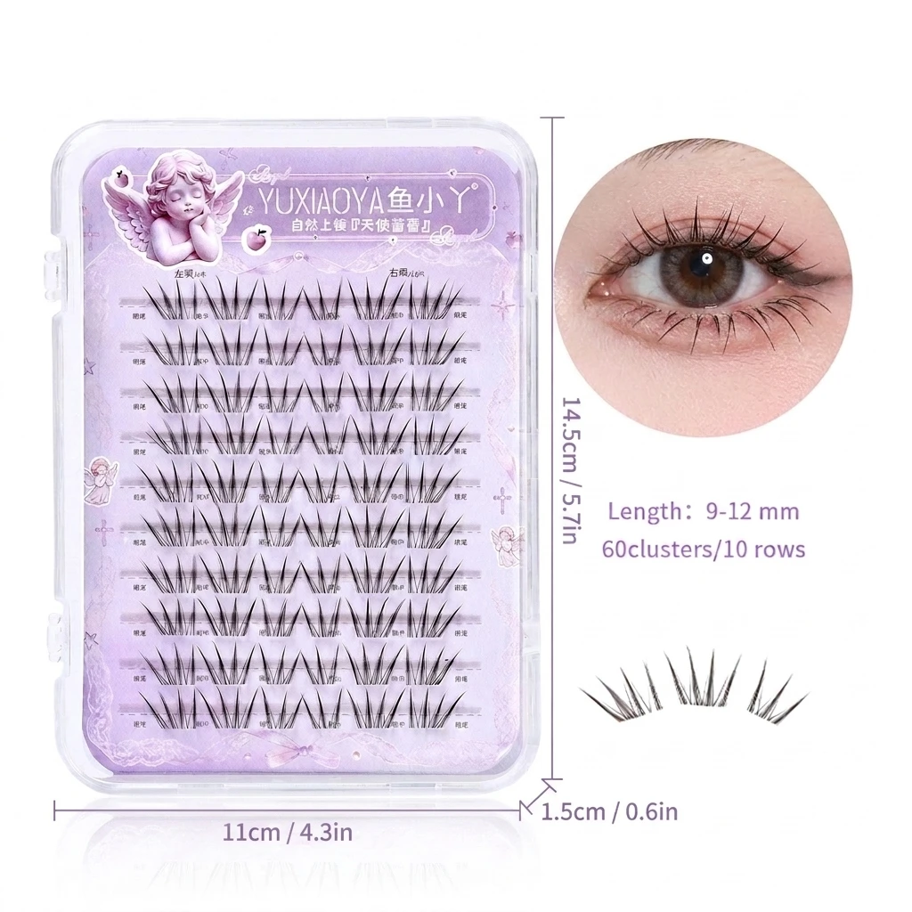 Eyelash Extension Japanese Style - Cílios Postiços Naturais em Cluster para