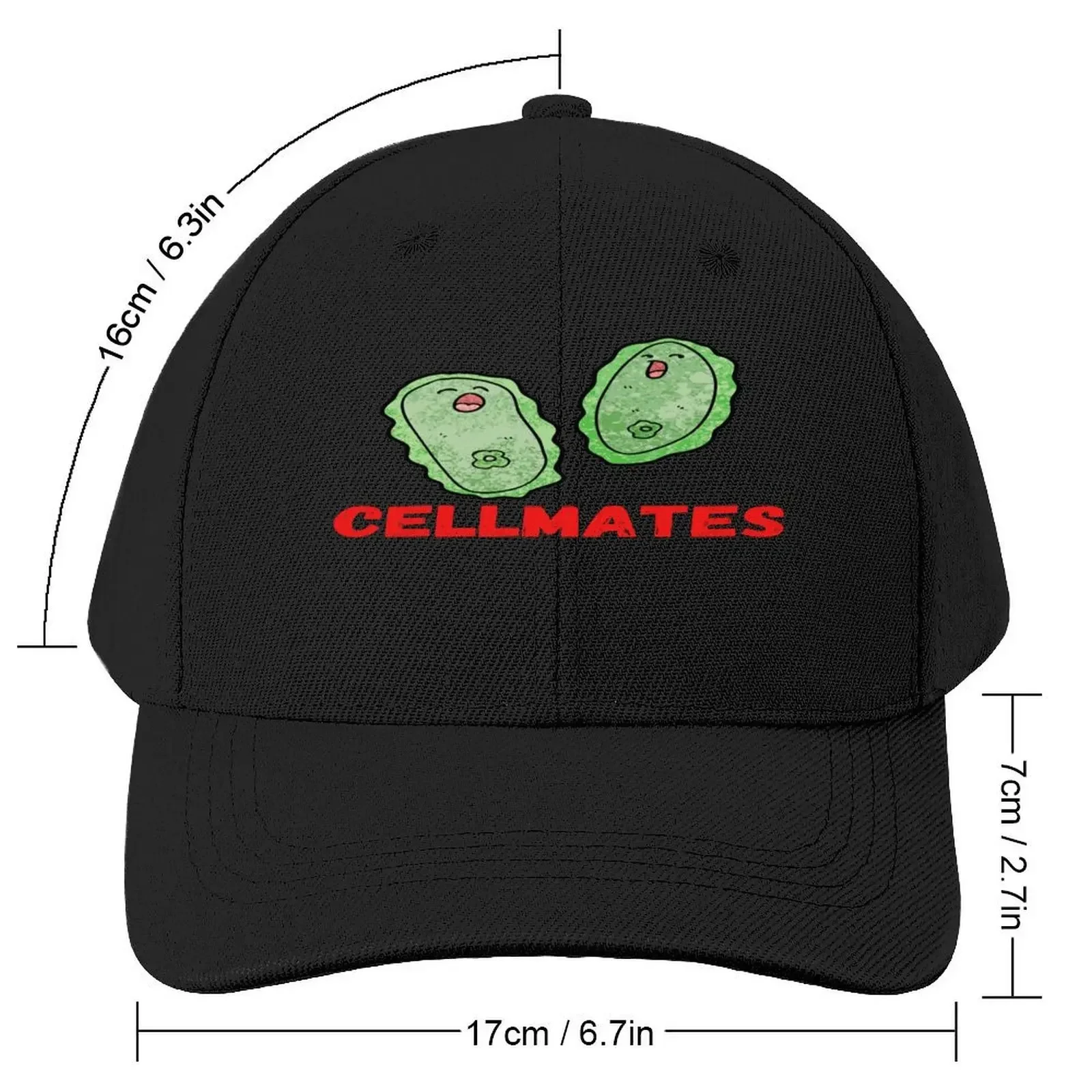 CELLMATES FUNNY CELLS RESEARCH /Micro Baseball Cap sun caps fishing hat Winter hat Mens Caps Women's