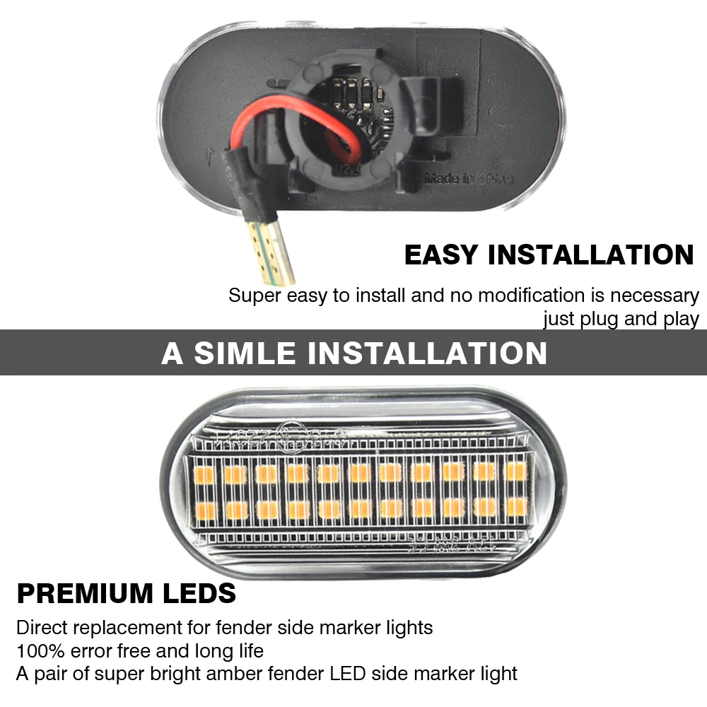 

Car Dynamic Side Side Marker Turn Marker Dynamic Light For Nissan INTERSTAR Bus (X70)