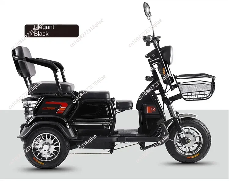 New Casual Electric Tricycle for Elderly People Scooter Baby Mom