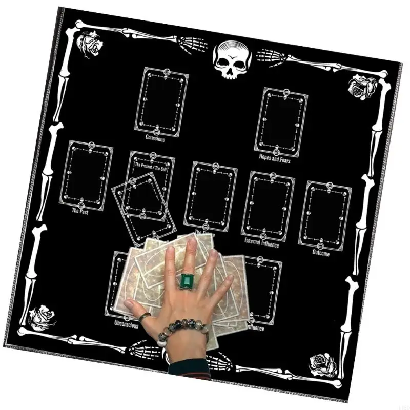 448d Tarots Cards tablecloth Alloth Cloth Oracles Divinations Divinations Accessories