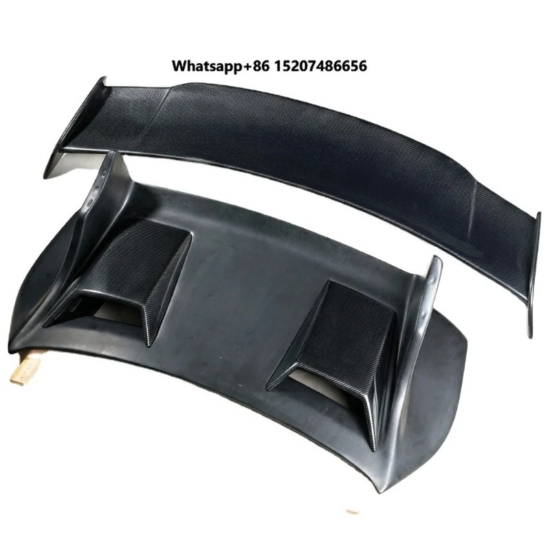 For Style Carbon Fiber Rear Spoiler