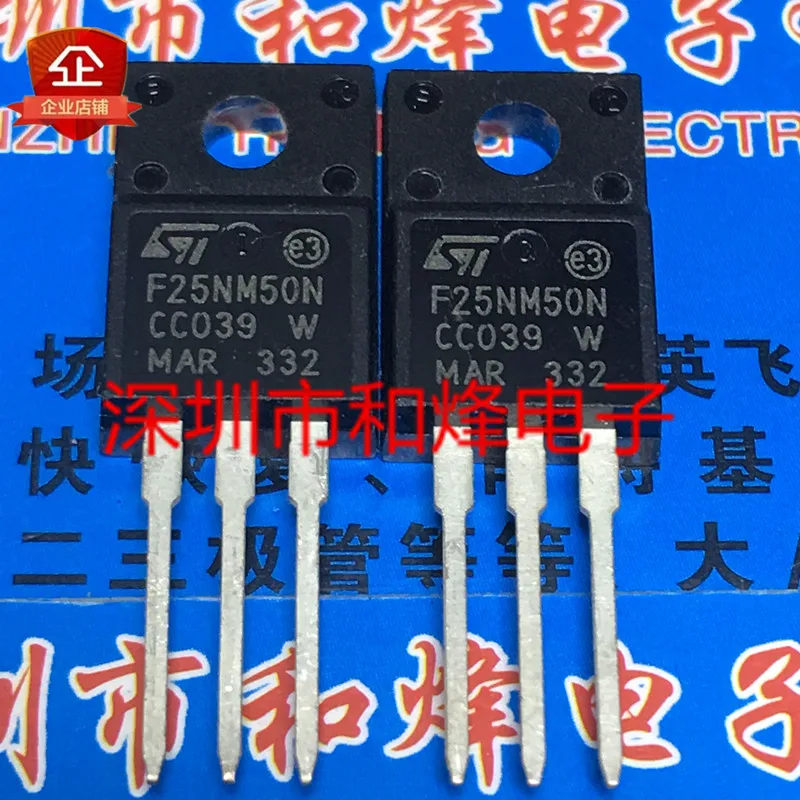 Free shipping   F25NM50N STF25NM50N TO-220F 55V 22A     10PCS