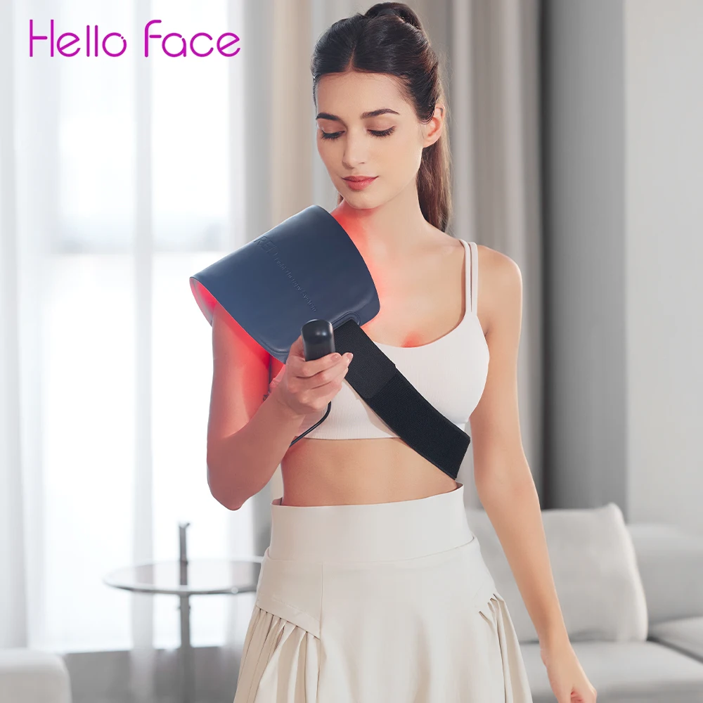 Hello Face L120 Near-infrared Light Therapy Pad 630nm Red Light and 850nm Near Infrared Pain Relief Muscle Home Use 3000mAh