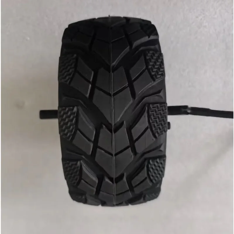 8inch Gear BLDC Hub Motor 100N.m With Solid Tire For Electric Campervan